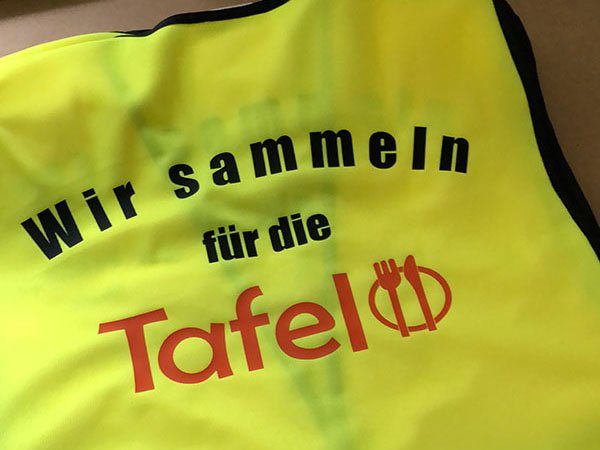 Warnwesten 2-farbig bedruckt